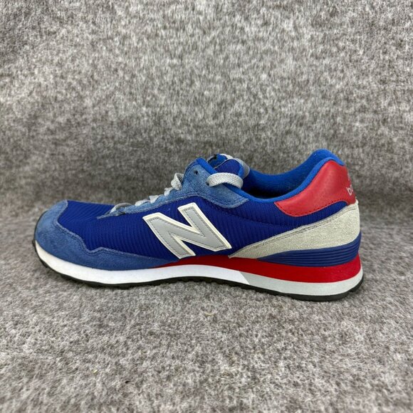 ✅Mens 9.5 2E New Balance 515 Sneakers Blue/Red Lightweight Running/Walking Shoes - Picture 11 of 13
